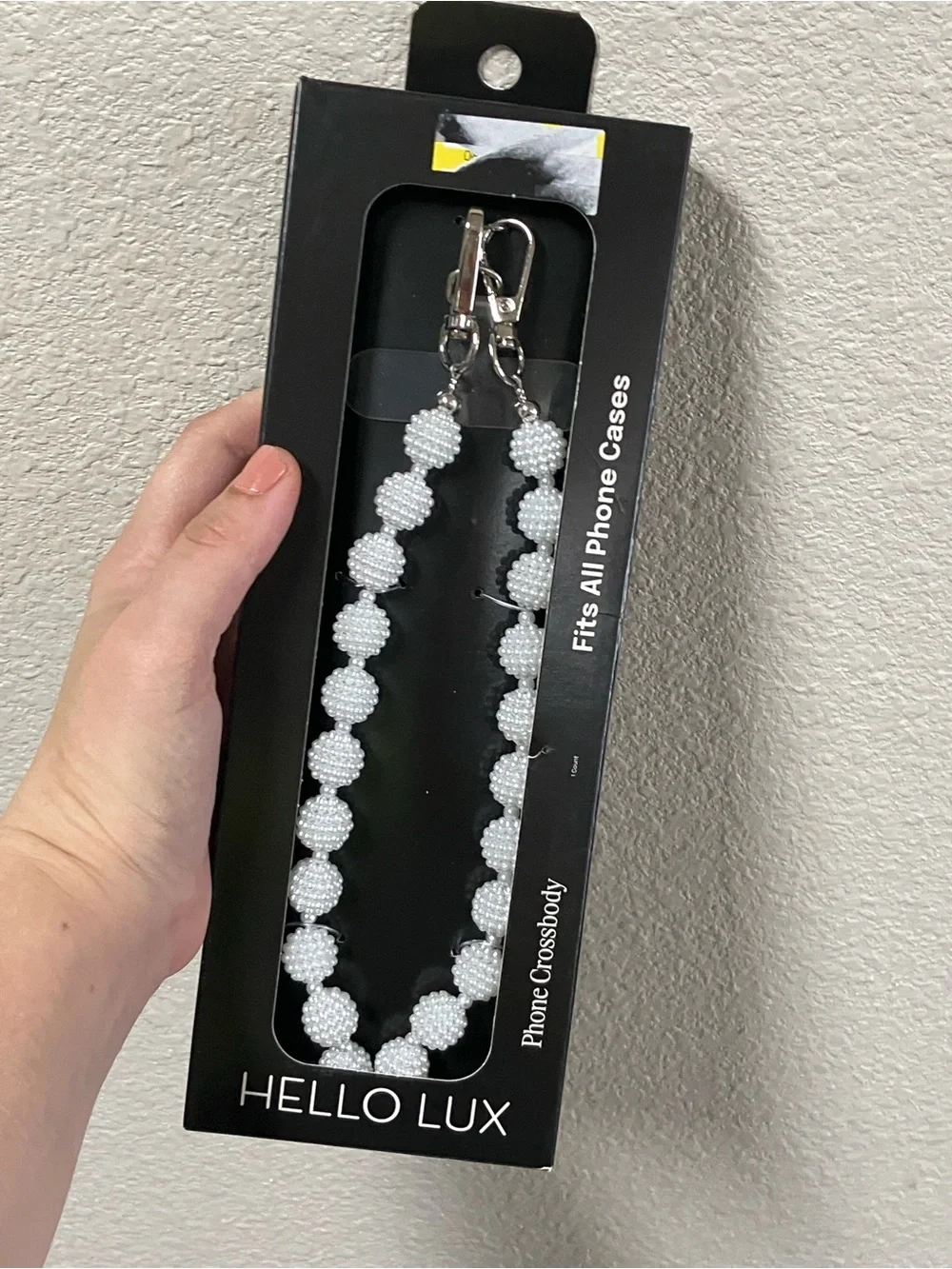 NWT Hello Lux Phone Crossbody Beaded
